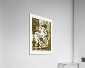 17th Century pattern. 1888 edition Lornement Polychrome by Albert Racine 1825–1893. Acrylic Print