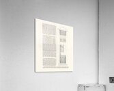 Ancient Egyptian decorative motif. 1888 edition Lornement Polychrome by Albert Racine 1825–1893. Acrylic Print