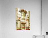 Egyptian pattern. 1888 edition Lornement Polychrome by Albert Racine 1825–1893. Acrylic Print