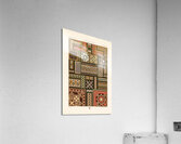 Middle-Ages pattern. 1888 edition Lornement Polychrome by Albert Racine 1825–1893. Acrylic Print