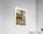 17th Century pattern. 1888 edition Lornement Polychrome by Albert Racine 1825–1893. Acrylic Print