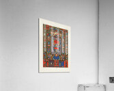 Renaissance pattern. 1888 edition Lornement Polychrome by Albert Racine 1825–1893. Acrylic Print