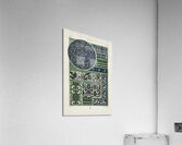 Persian pattern. 1888 edition Lornement Polychrome by Albert Racine 1825–1893. Acrylic Print