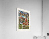 Renaissance pattern. 1888 edition Lornement Polychrome by Albert Racine 1825–1893. Acrylic Print