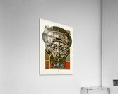 Renaissance pattern. 1888 edition Lornement Polychrome by Albert Racine 1825–1893. Acrylic Print