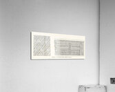 Incised design. 1888 edition Lornement Polychrome by Albert Racine 1825–1893. Acrylic Print