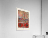 Indo-Persian pattern. 1888 edition Lornement Polychrome by Albert Racine 1825–1893. Acrylic Print