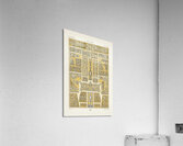 Russian pattern. 1888 edition Lornement Polychrome by Albert Racine 1825–1893. Acrylic Print