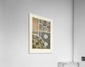 Persian pattern. 1888 edition Lornement Polychrome by Albert Racine 1825–1893. Acrylic Print