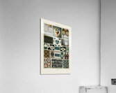 Japanese pattern. 1888 edition Lornement Polychrome by Albert Racine 1825–1893. Impression acrylique