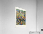 Renaissance pattern. 1888 edition Lornement Polychrome by Albert Racine 1825–1893. Acrylic Print