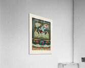 Chinese pattern Lornement Polychrome 1888 by Albert Racinet 1825-1893. 1888 edition. Acrylic Print