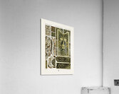 17th and 18th Century pattern. 1888 edition Lornement Polychrome by Albert Racine 1825–1893. Acrylic Print