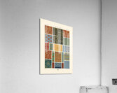 Middle-Ages pattern.  1888 edition Lornement Polychrome by Albert Racine 1825–1893. Acrylic Print