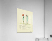 ‘Alma ich bin sehr gesund …’ 1932  My Pictures Become Wilder and Wilder By John Elsas Acrylic Print