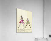 ‘Die Mutter sagt zu ihrem Sohn …’ 1932  My Pictures Become Wilder and Wilder By John Elsas Acrylic Print