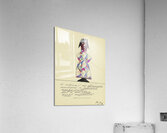 ‘Er stammt aus Abesinion …’ 1931  My Pictures Become Wilder and Wilder By John Elsas Acrylic Print