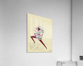 ‘Es läuft der Mensch durch‘s Leben rasch …’ 1931  My Pictures Become Wilder and Wilder By John Elsas Acrylic Print