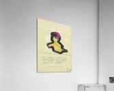 ‘Sie sucht jetzt für Dein Herz ein Platz …’ 1932  My Pictures Become Wilder and Wilder By John Elsas Acrylic Print