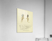 ‘Mit Vielen zu leiden ist nicht schwer …’ 1932  My Pictures Become Wilder and Wilder By John Elsas Acrylic Print