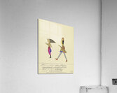 ‘Weil jetzt der Mann verdient nicht Geld …’ 1932  My Pictures Become Wilder and Wilder By John Elsas Acrylic Print