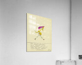 ‘Wer nicht lieben und nicht sich begeistern kann …’ 1931  My Pictures Become Wilder and Wilder By John Elsas Acrylic Print