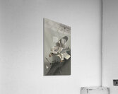 Eagle lurking at a prey 1877-1930 by Ohara Koson 1877-1945. Acrylic Print