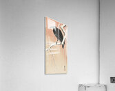 Crow on snowy branch 1900 - 1936 by Ohara Koson 1877-1945. Acrylic Print
