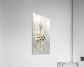 Ring sparrow on scarecrow 1900 - 1930 by Ohara Koson 1877-1945. Acrylic Print