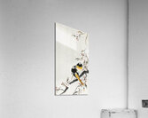 Two sable red tails with cherry blossom 1900 - 1936 by Ohara Koson 1877-1945. Acrylic Print