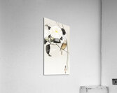 Lapwing on tree stump 1900 - 1930 by Ohara Koson 1877-1945. Acrylic Print