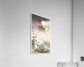 Rabbit at full moon 1900 - 1930 by Ohara Koson 1877-1945. Acrylic Print