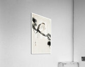 Hawk on pine branch 1900 - 1930 by Ohara Koson 1877-1945. Impression acrylique