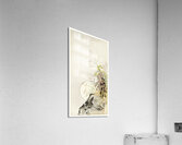 Grass and full moon 1900 - 1936 by Ohara Koson 1877-1945. Acrylic Print