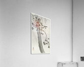 Long-tailed tit in storm 1900 - 1936 by Ohara Koson 1877-1945. Acrylic Print