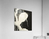 Heron in snow 1925-1936 by Ohara Koson 1877-1945 Acrylic Print