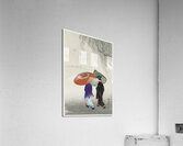 Two women in the rain 1925 - 1936 by Ohara Koson 1877-1945. Acrylic Print