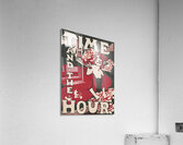 Time and the Hour 1895 poster by Ethel Reed.  Acrylic Print