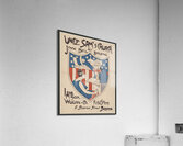 Uncle Sams church 1895 print by  Ethel Reed Acrylic Print