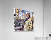 Watercolor Beyond Broke By Bruce Lazarus Acrylic Print