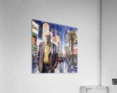 Watercolor  “Maybe Today”  By Bruce Lazarus Acrylic Print