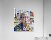 Watercolor “Only Me” By Bruce Lazarus Acrylic Print