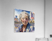 Watercolor “All Gone” By Bruce Lazarus Acrylic Print