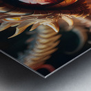 Eye of the Evil Dragon By ISHISH Metal print