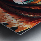 Dragons Hungry Eye By ISHISH Metal print