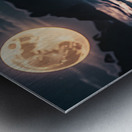 Lunar Dragon Tidal Wave By ISHISH Metal print