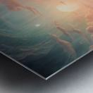 Whispering Clouds By ISHISH Metal print