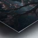 Magical Spring Moon By ISHISH Metal print