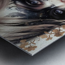 A  Gorgeously Drawn Face By ISHISH Metal print