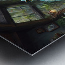 Jurassic Park Terrarium By ISHISH Metal print